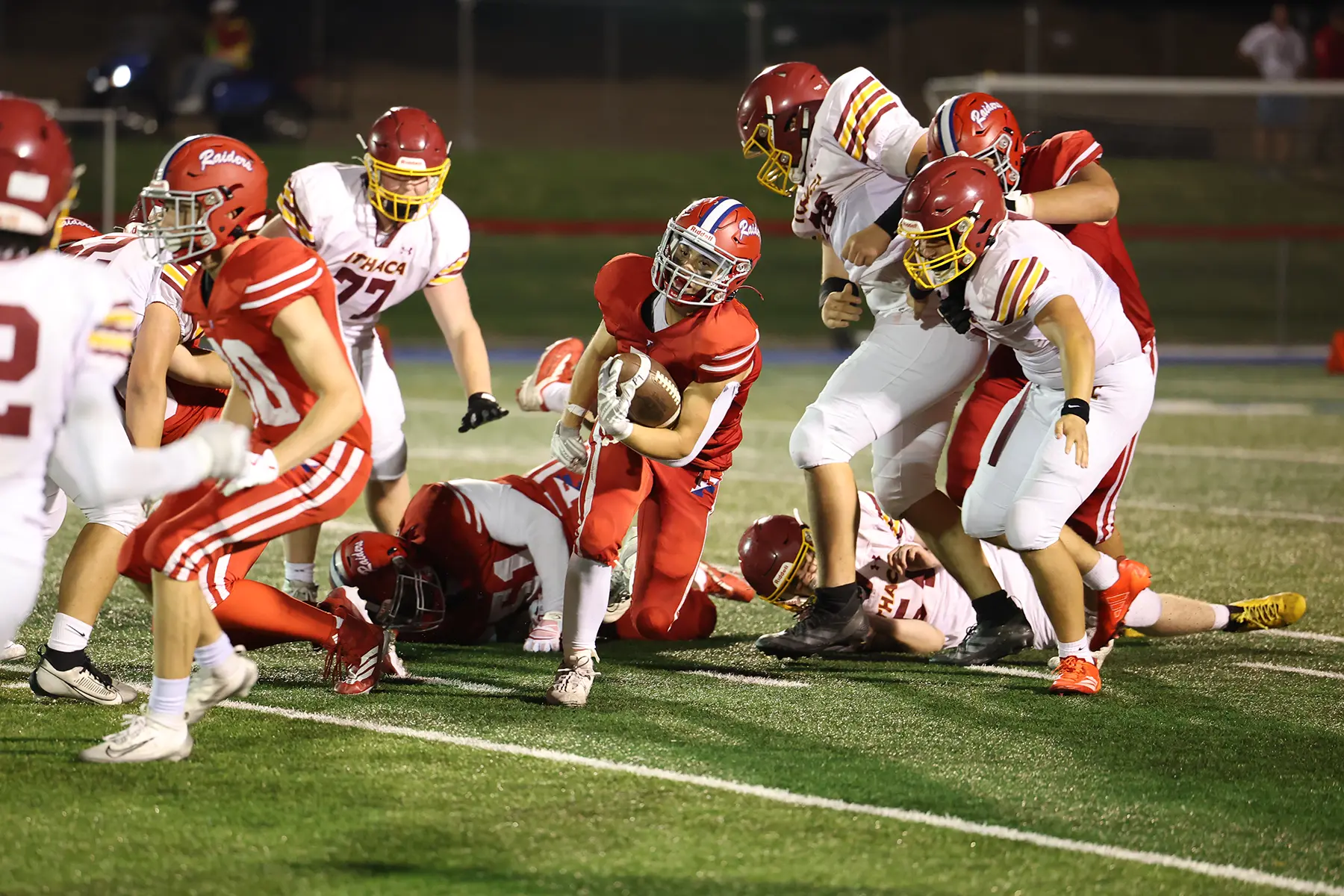 RB looking for space to run